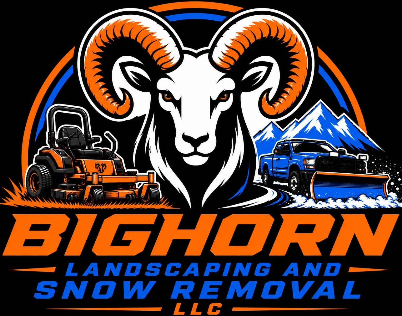 Bighorn Landscape and Snow Removal Logo